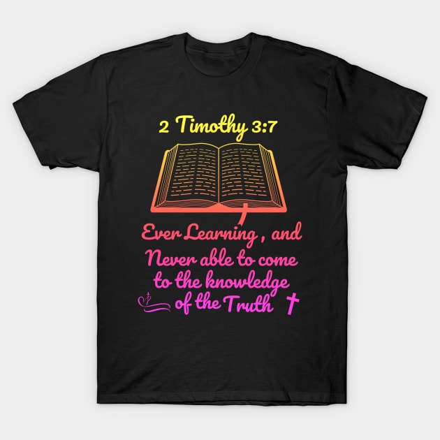 Bible Quotes T-Shirt by Jimmynice